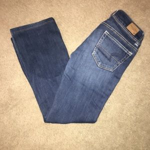 American Eagle denim slim boot cut stretch jeans